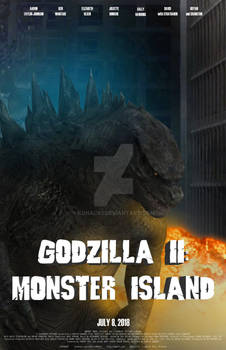 Godzilla II: Monster Island (no helicopter)