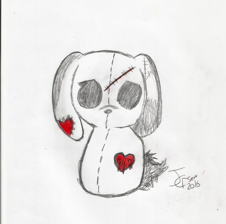 Emo Bunny by DreamsandDoodleBugs on DeviantArt
