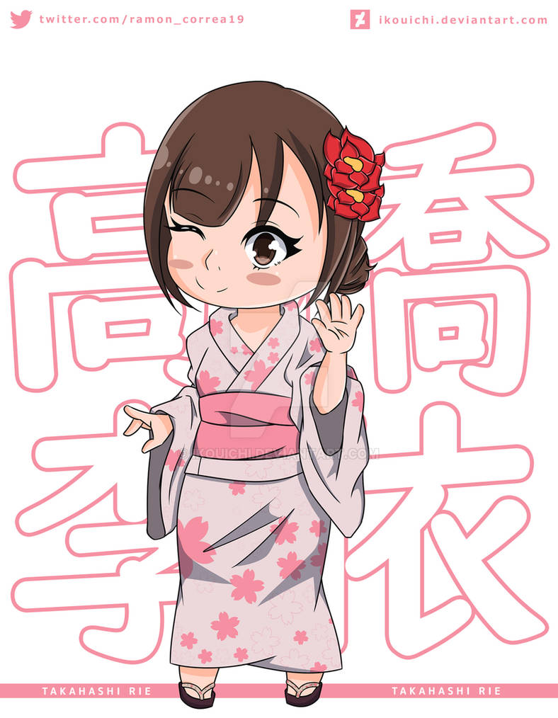 Takahashi Rie - Seiyuu no Yukata by iKouichi on DeviantArt
