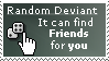 Random Deviant -Stamp by Createvi