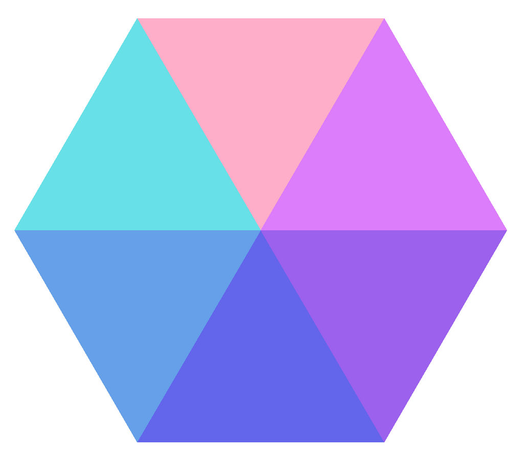 Bi Spectrum Triangles by lilas-lgbtiaqplus on DeviantArt