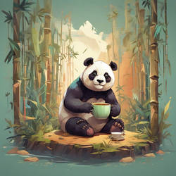 The coffeeholic panda camp