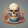 Skull coffee