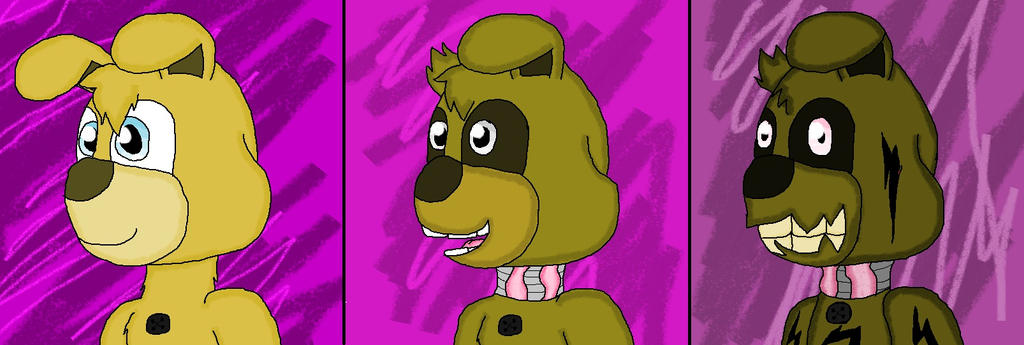 The three forms of Springtrap (forms in desc) by Abandoned-Account on ...