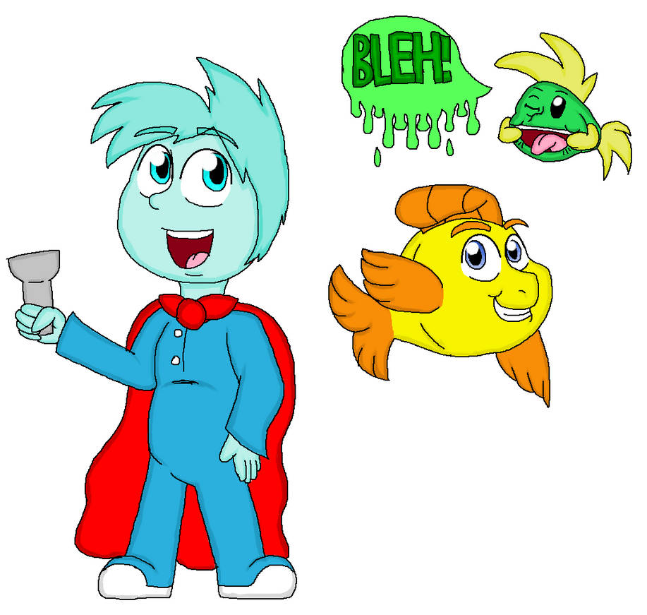 HumongousEntertainment Pajama Sam and Freddi Fish by AbandonedAccount