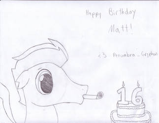 Happy (Belated) Birthday Matt!