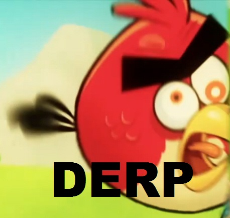 Angry Derp Bird