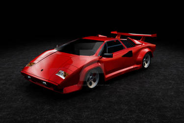 Lamborghini Countach 5000qv 3D model