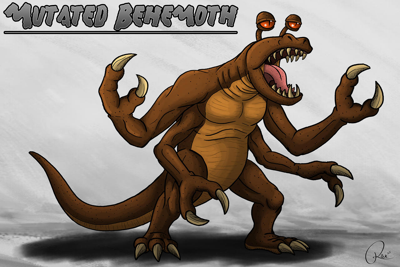 Mutated Design Mutated Behemoth by NecroTitanDesign on DeviantArt