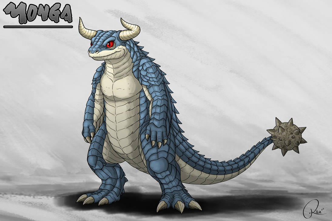 Mongha Sample Monga by RickMonsterART on DeviantArt