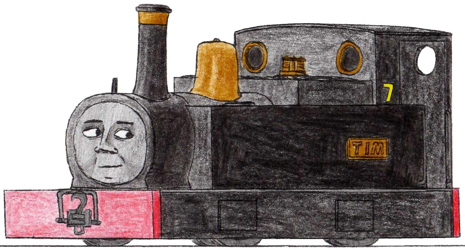 Msr Tim Tim the Black Mid-Sodor Engine by 01Salty on DeviantArt