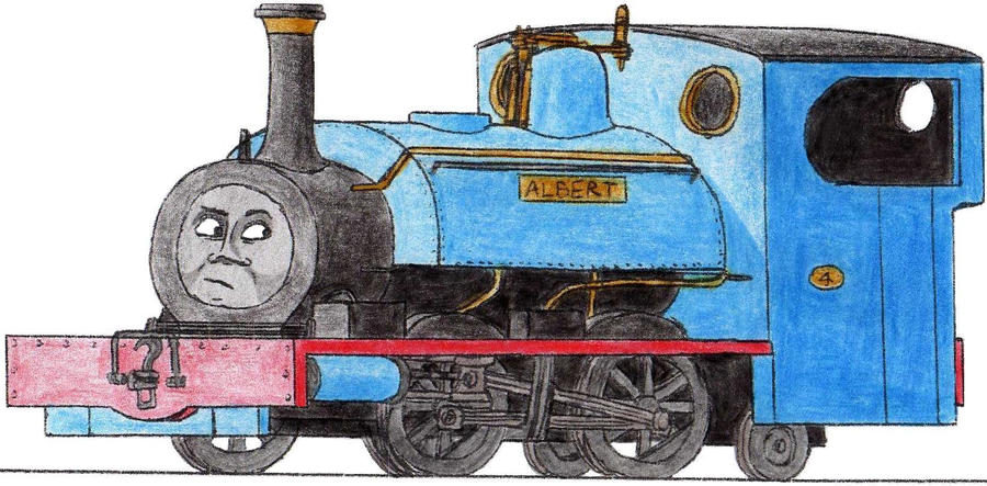 Albert the Blue Mid-Sodor Engine