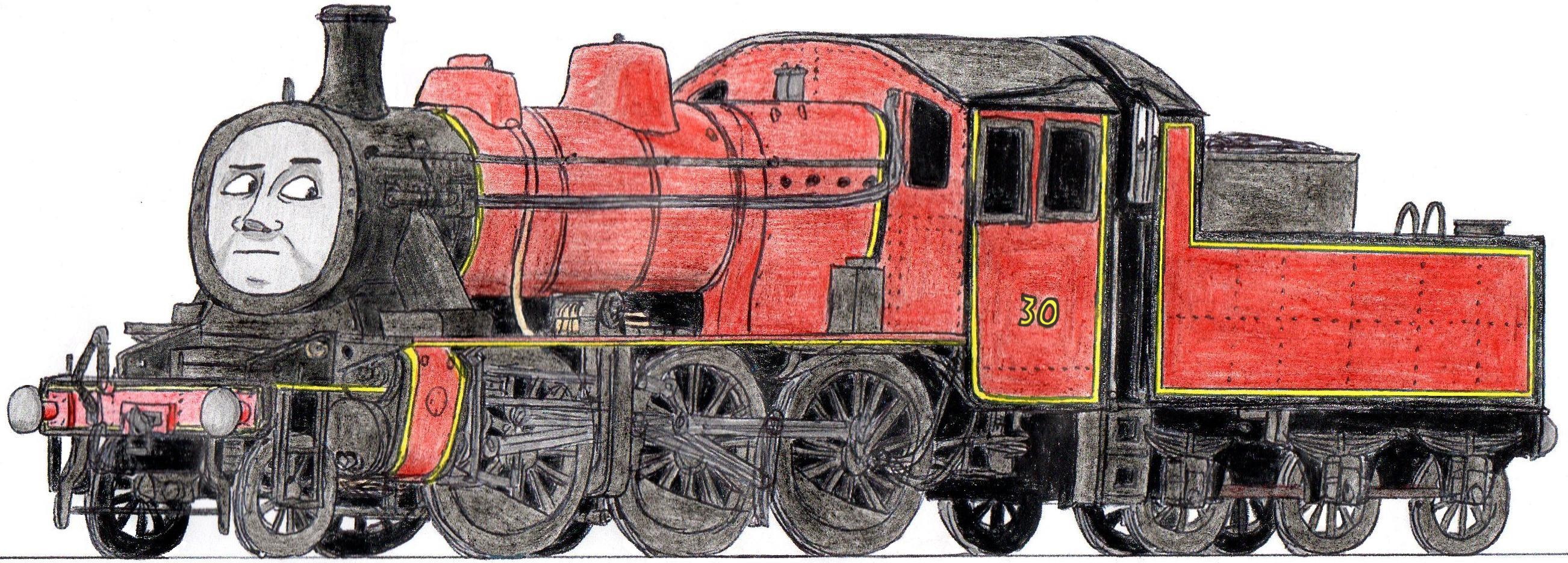 the 1st red engine mike for free to use by DiamondAalpha1 on DeviantArt