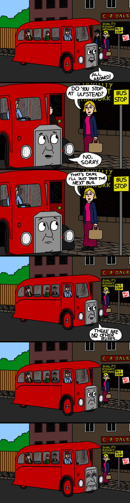 Bus Blues by 01Salty on DeviantArt