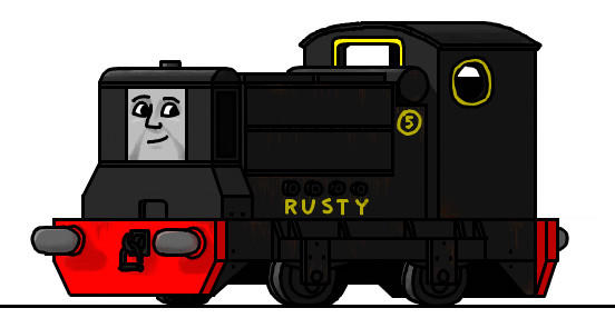 Rusty the Little Diesel by 01Salty on DeviantArt