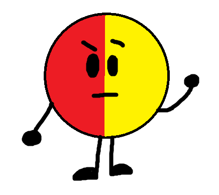 Half red and yellow circle by PurpleLilacish on DeviantArt Half red and yellow circle by PurpleLilacish on DeviantArt