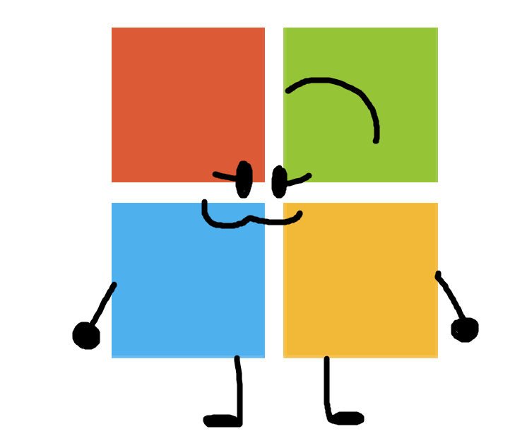 Microsoft logo by PurpleLilacish on DeviantArt