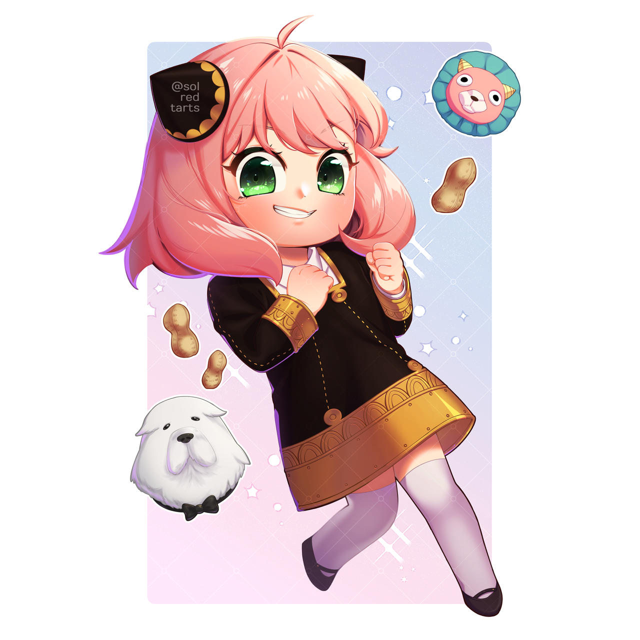 Anya is so cute! by solredtarts on DeviantArt