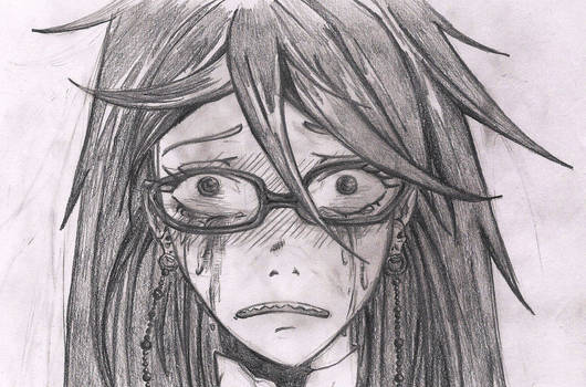 Grell in crying