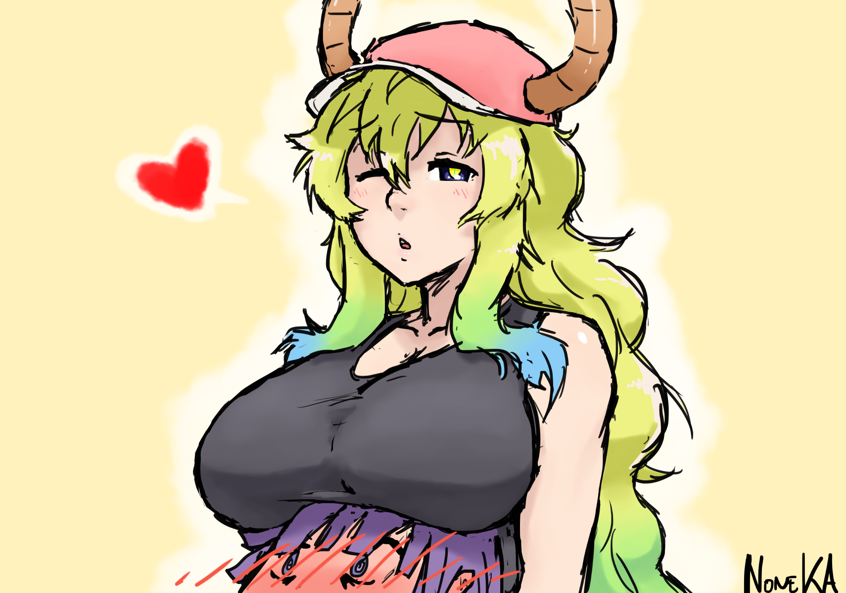 Lucoa And Shouta By NoneKA On DeviantArt.