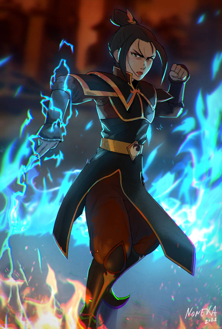 Azure flames by NoneKA on DeviantArt