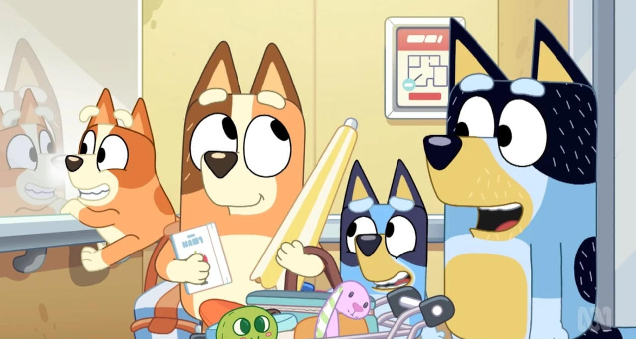 Some picture from bluey episode: Relax by CarolBre on DeviantArt