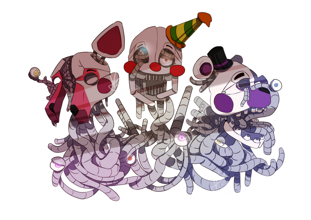 // FNaF/ - Ennard by Sivo0o on DeviantArt