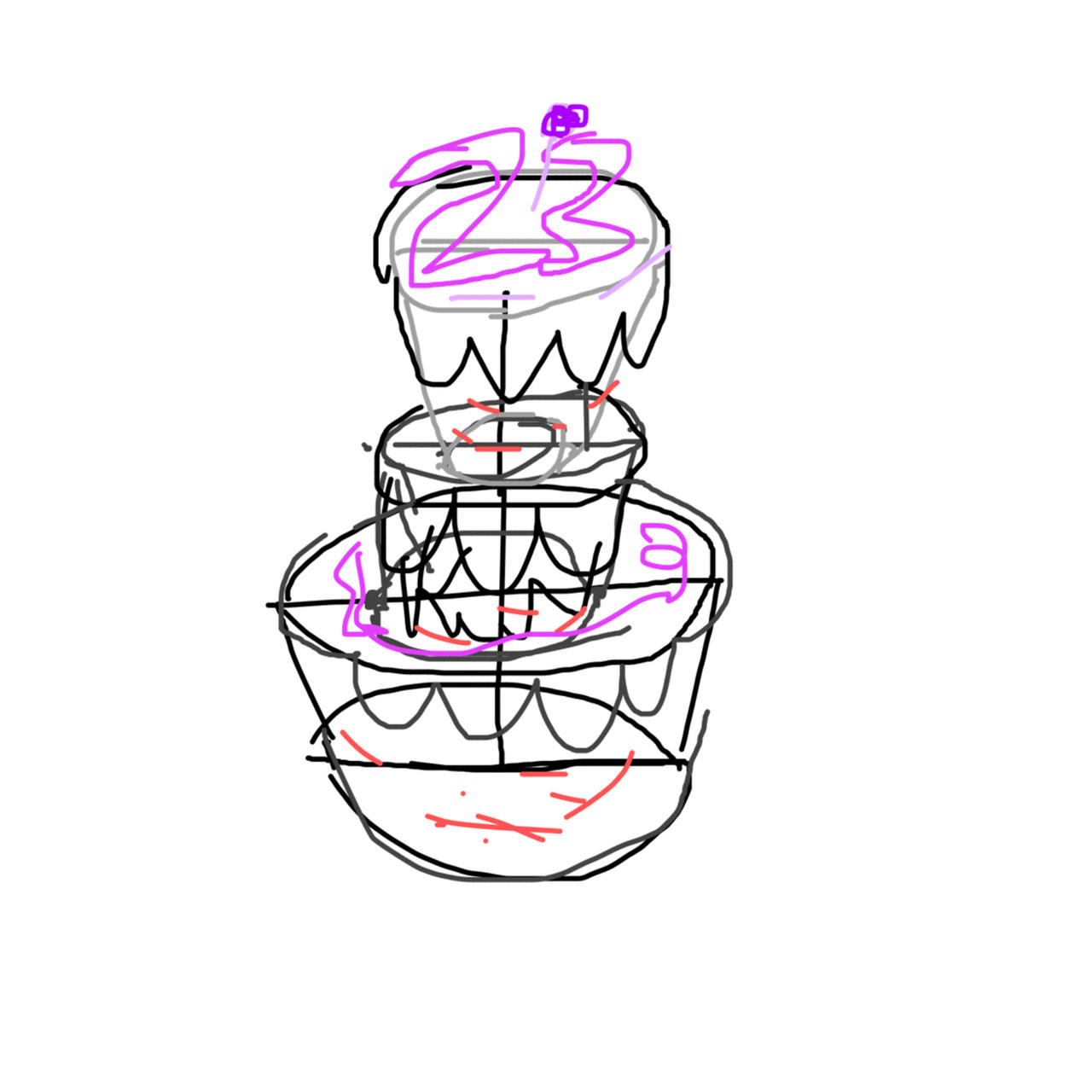 Speedster Tutorials The cake from I do from tutorial by SpeedsterZAP on DeviantArt