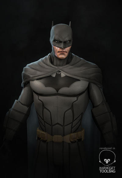 Batman Scan Model Batman model by PatrickvanR on DeviantArt