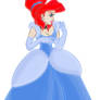 Ariel as Cinderella Crossover