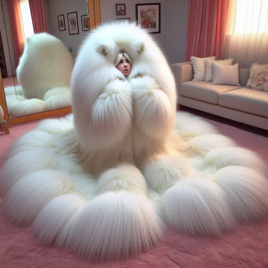 A Nap of the Fur Rug turned into .. Something Else by softkink on ...