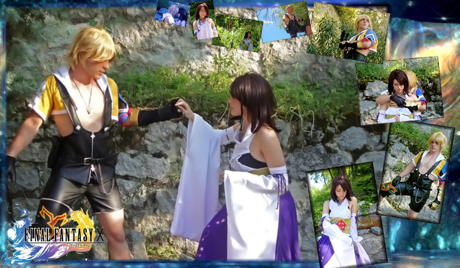 Tidus nd Yuna collage