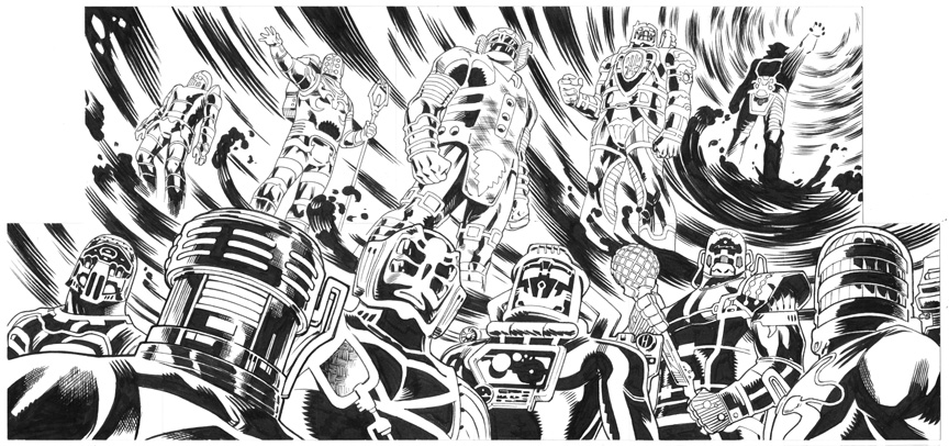 Celestials card set-inks