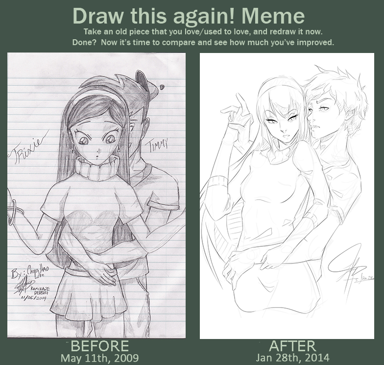 Draw this again meme - Chingilin 2014