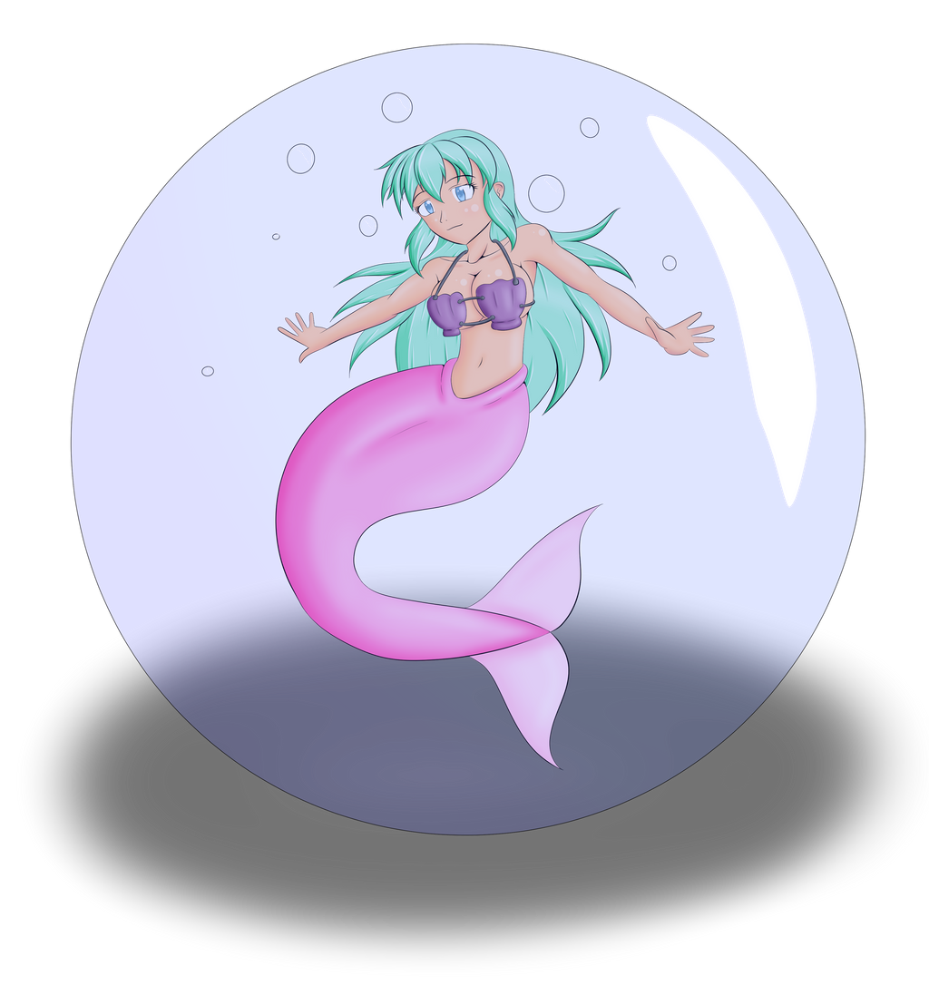 Mermaid Water Bubble