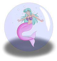 Mermaid Water Bubble