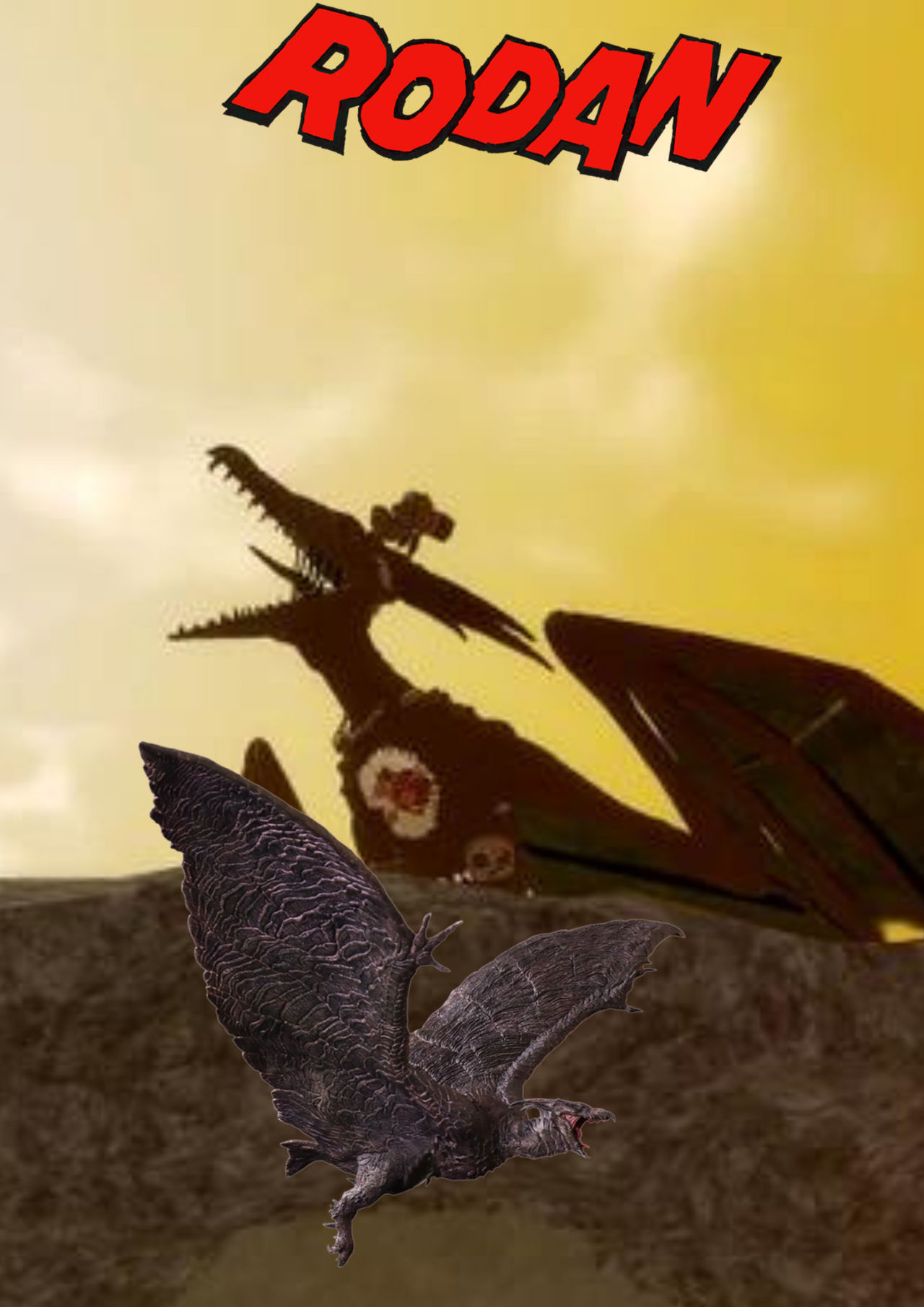 Rodan Rusty Rodan poster by kajiuboy1995 on DeviantArt