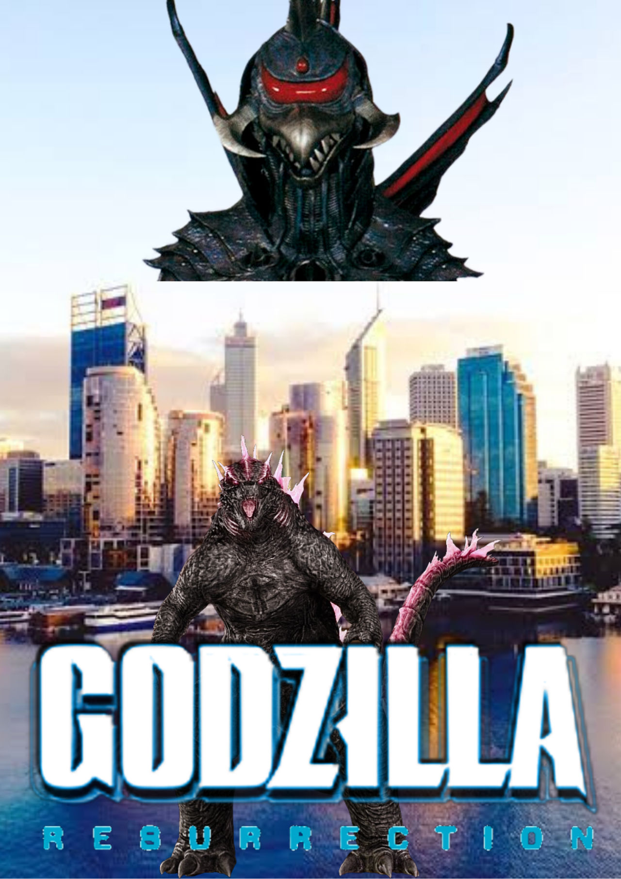 Godzilla 4 Color Godzilla 4: resurrection poster by kajiuboy1995 on DeviantArt