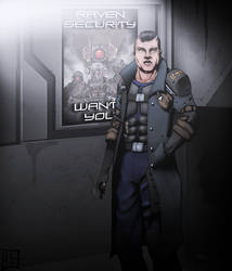 Detective Marcus Byrn - Raven Security Forces by Boltergeist-Art