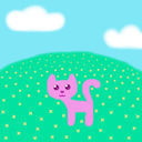 Cat in Field