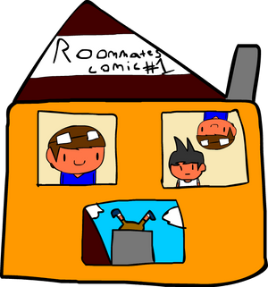 Roommates Comic # 1 - Moving In