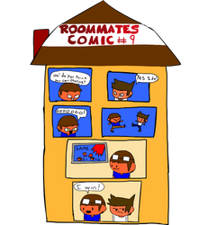Roommates Comic # 9 - Smash