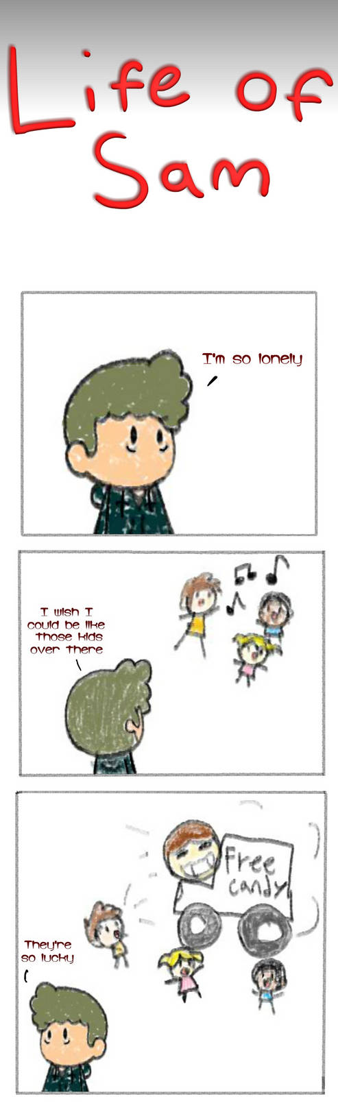 Life of Sam: Prototype - Comic #2: Introvert by FlowJoeCartoons on ...