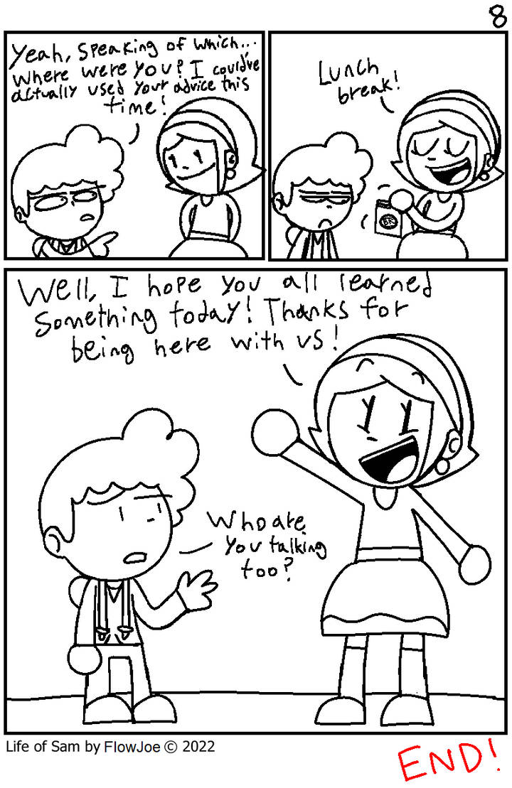 Life of Sam: Internet Safety - Page 8 by FlowJoeCartoons on DeviantArt