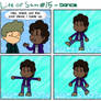 Life of Sam: Comic #15 - Dance