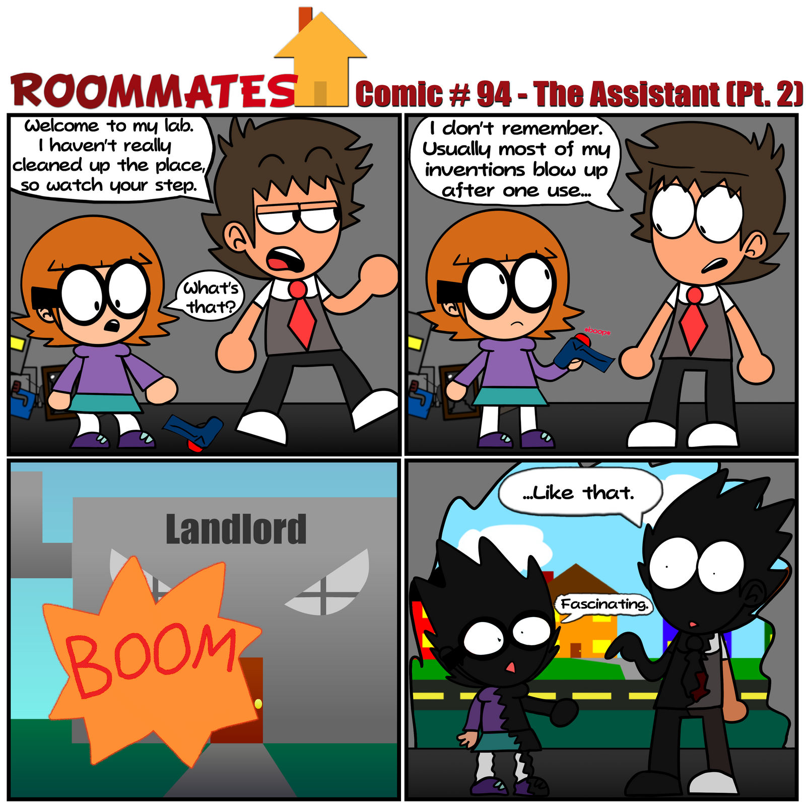 Roommates Comic # 94 - The Assistant (Pt. 2) by FlowJoeCartoons on ...