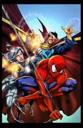 Avenging Spider-man cover - Colors