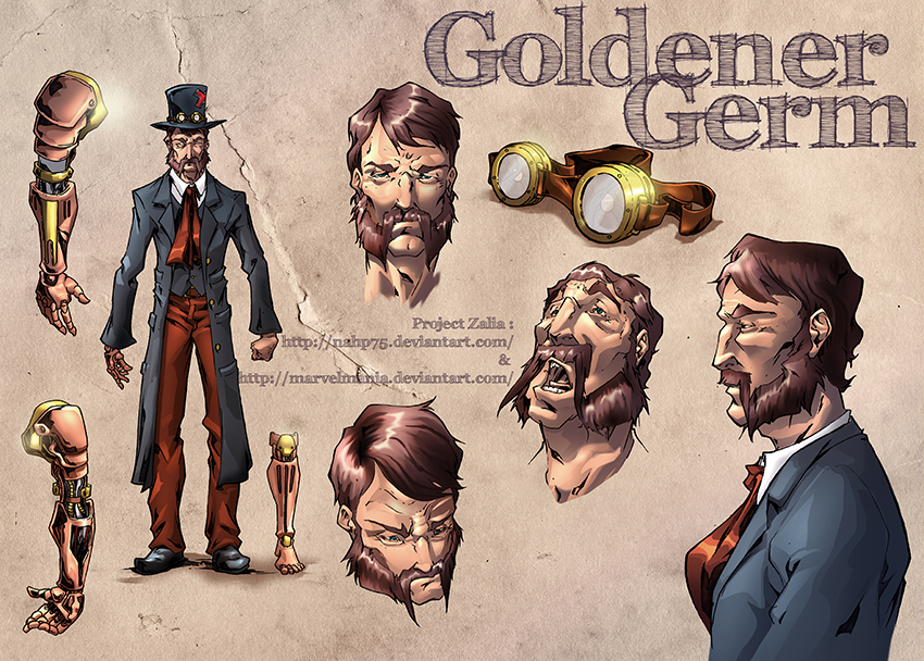 Goldener Germ - Colors study