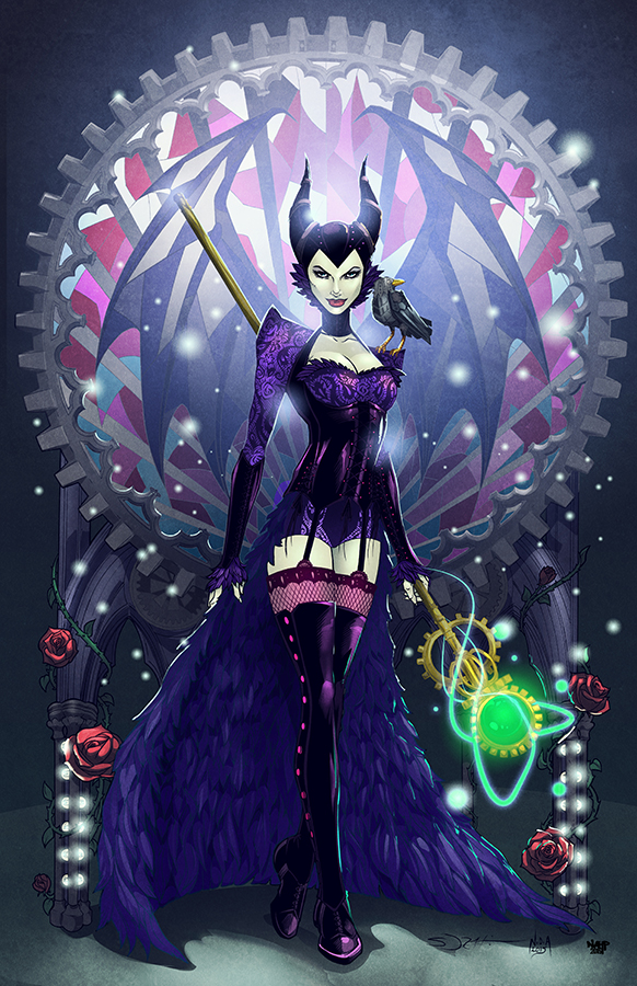 Steampunk Maleficent Colors