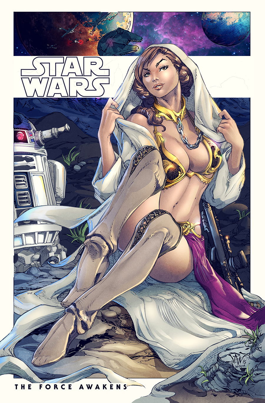 Slave Leia Colors